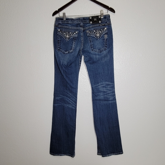 Miss Me Boot Cut Jeans Size 30 x 35 - Picture 12 of 15
